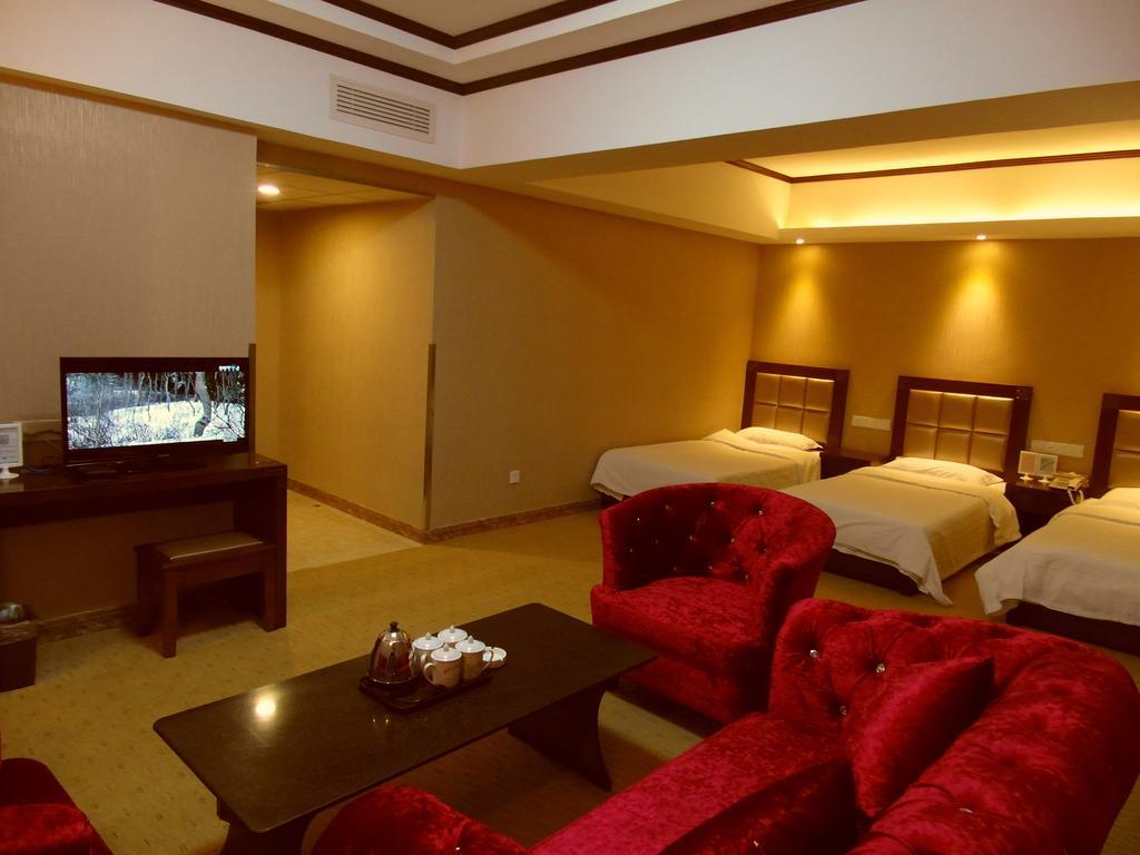 Tianjin Jinma Hotel Exterior foto